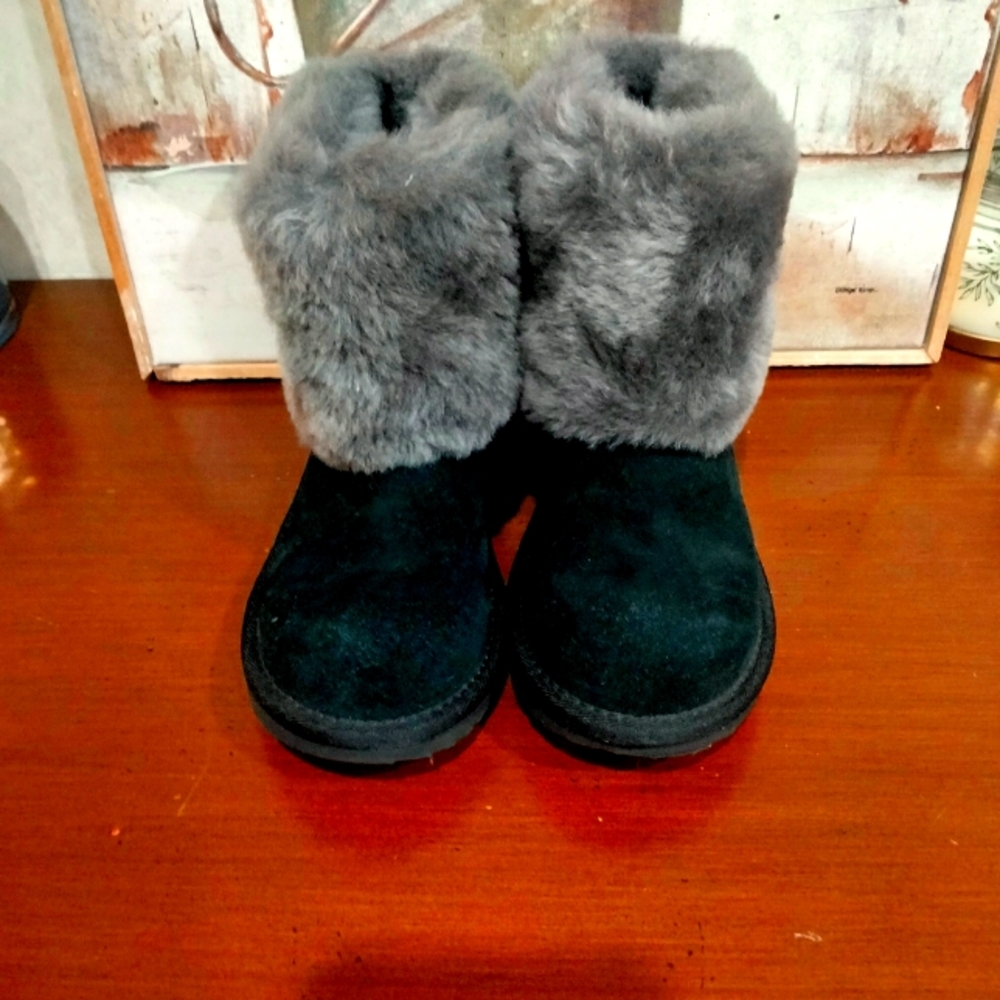UGG Suede booties for big girls.
